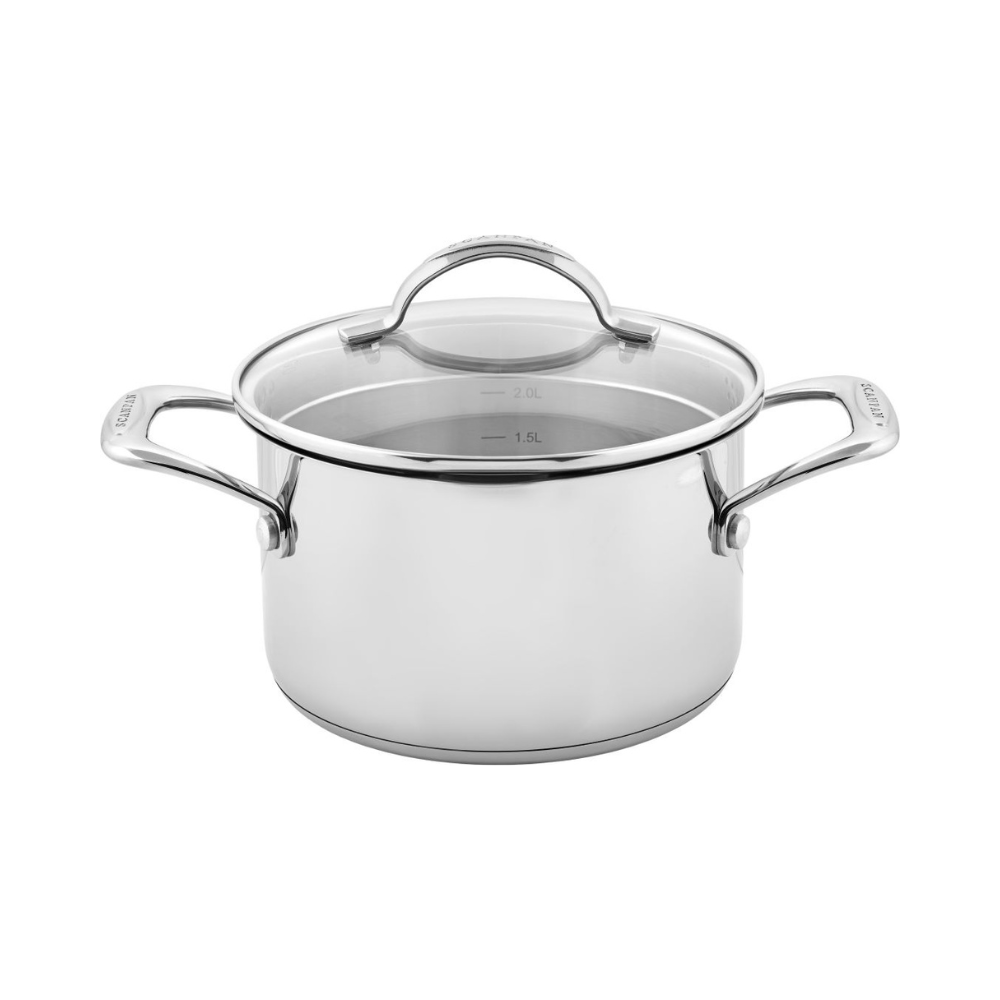 SCANPAN STS 18cm Saucepan with Lid (2.5L)