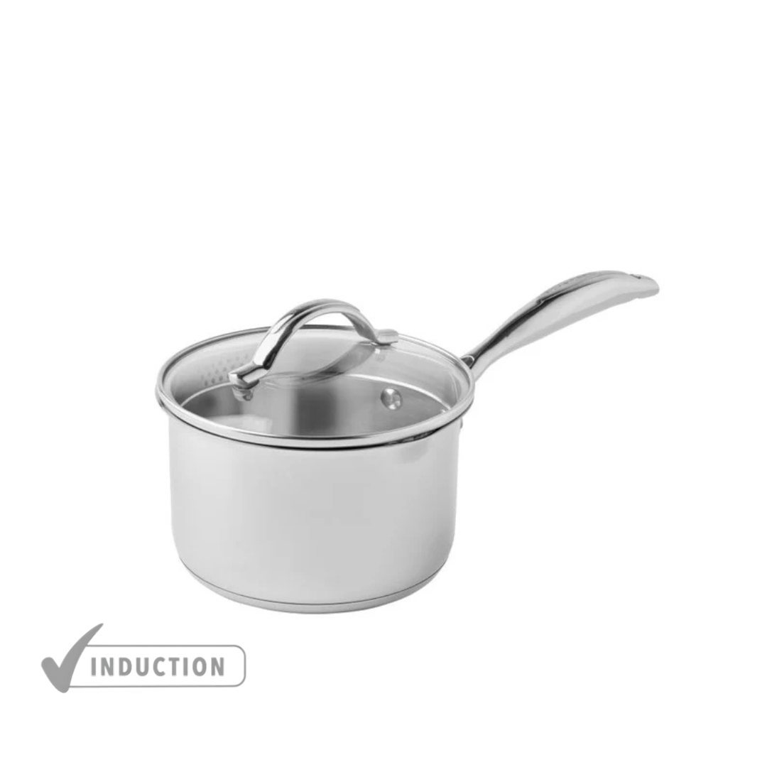 SCANPAN STS 18cm Saucepan with Lid (2.5L)