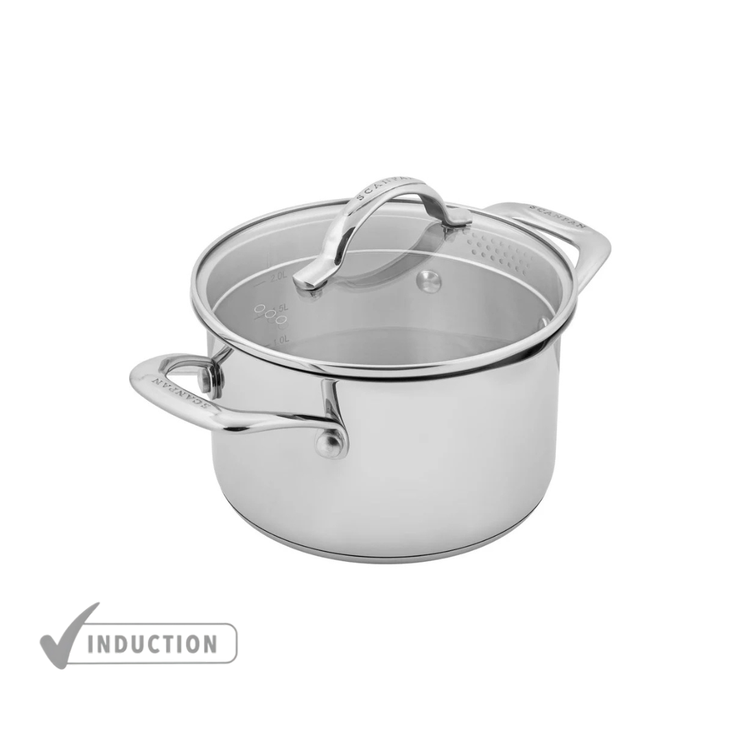SCANPAN STS 18cm Dutch Oven with Lid (2.5L)
