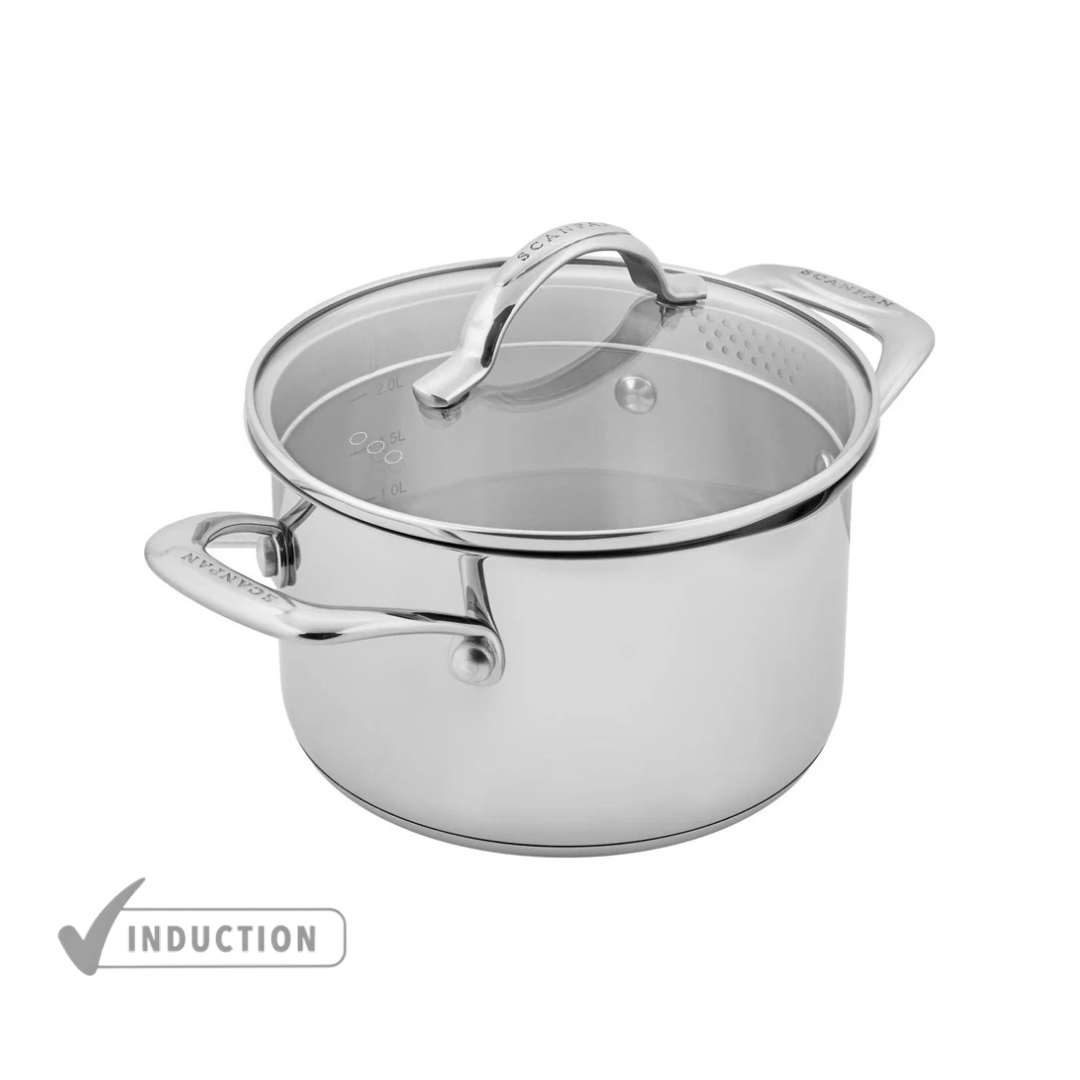 SCANPAN STS 20cm Dutch Oven with Lid (3.4L)
