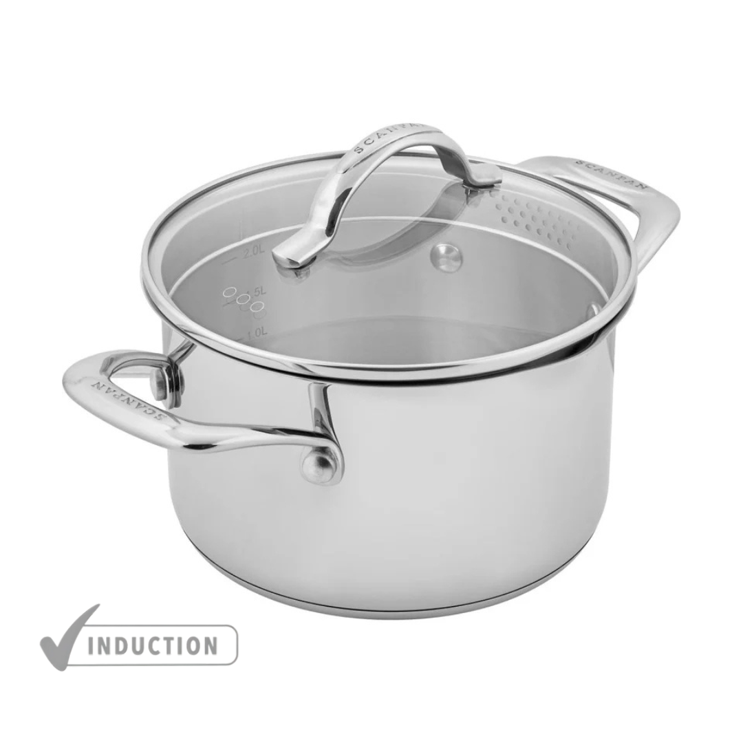SCANPAN STS 24cm Dutch Oven with Lid (4.8L)