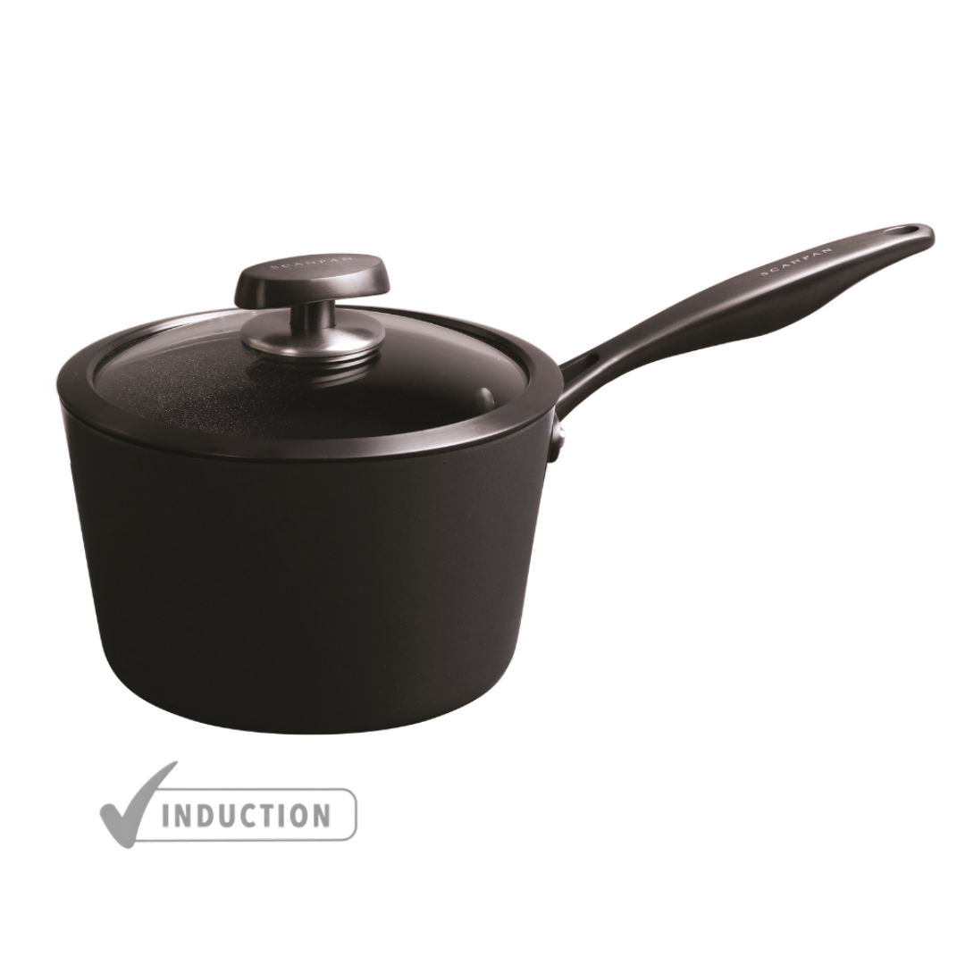 NEW SCANPAN Pro SB+ 18cm Saucepan with Lid