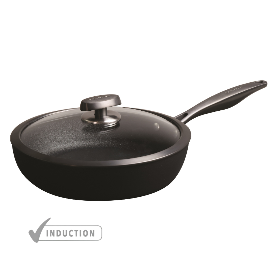 NEW SCANPAN Pro SB+ 28cm Saute Pan with Lid
