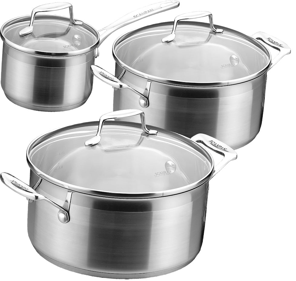 SCANPAN Impact 3pc Cookware Set