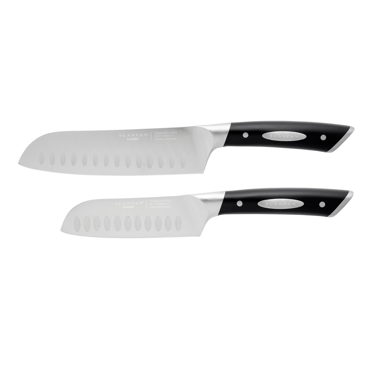 SCANPAN Classic Knives - Santoku Set 2pc