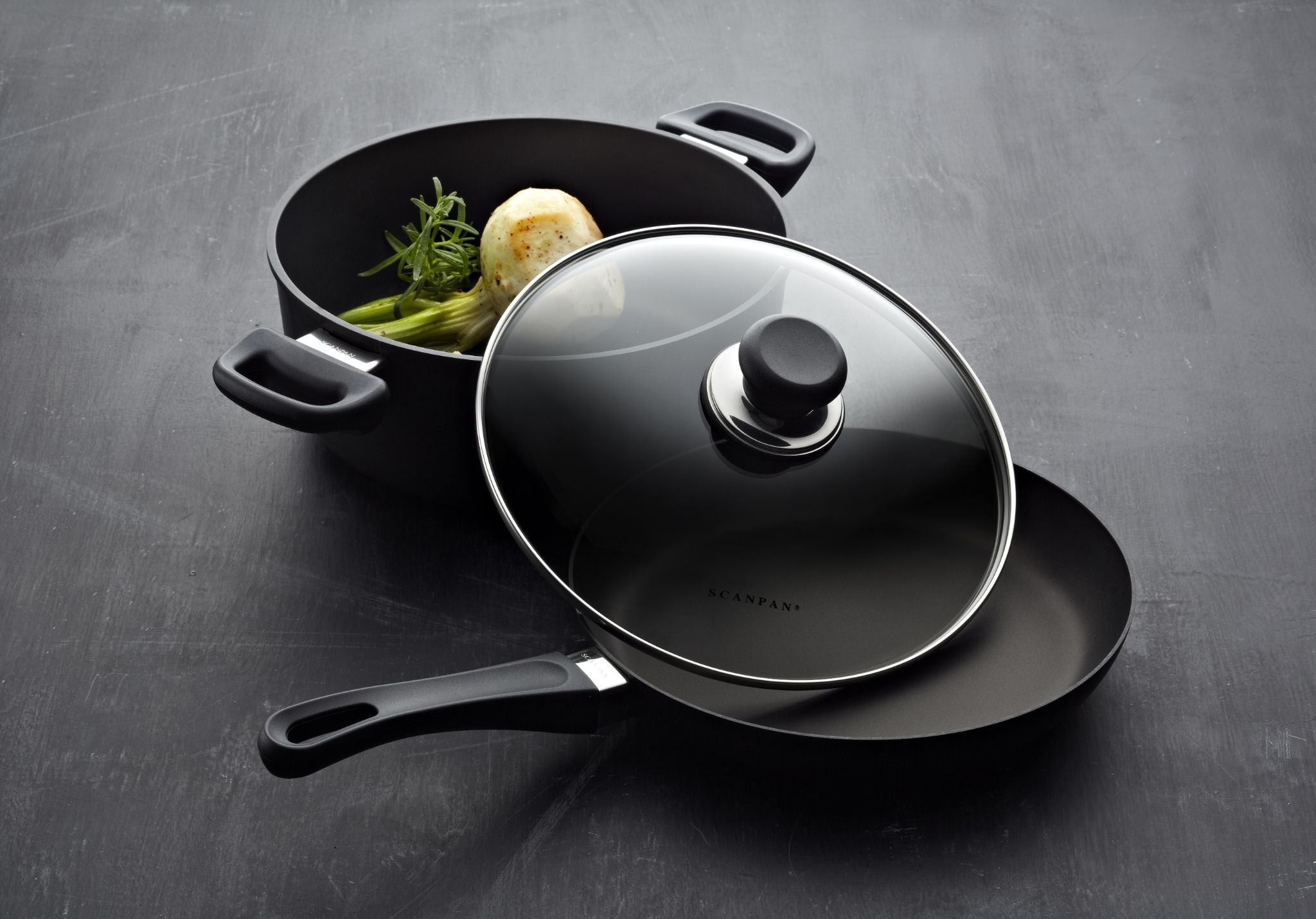 SCANPAN Classic 16cm Glass Lid