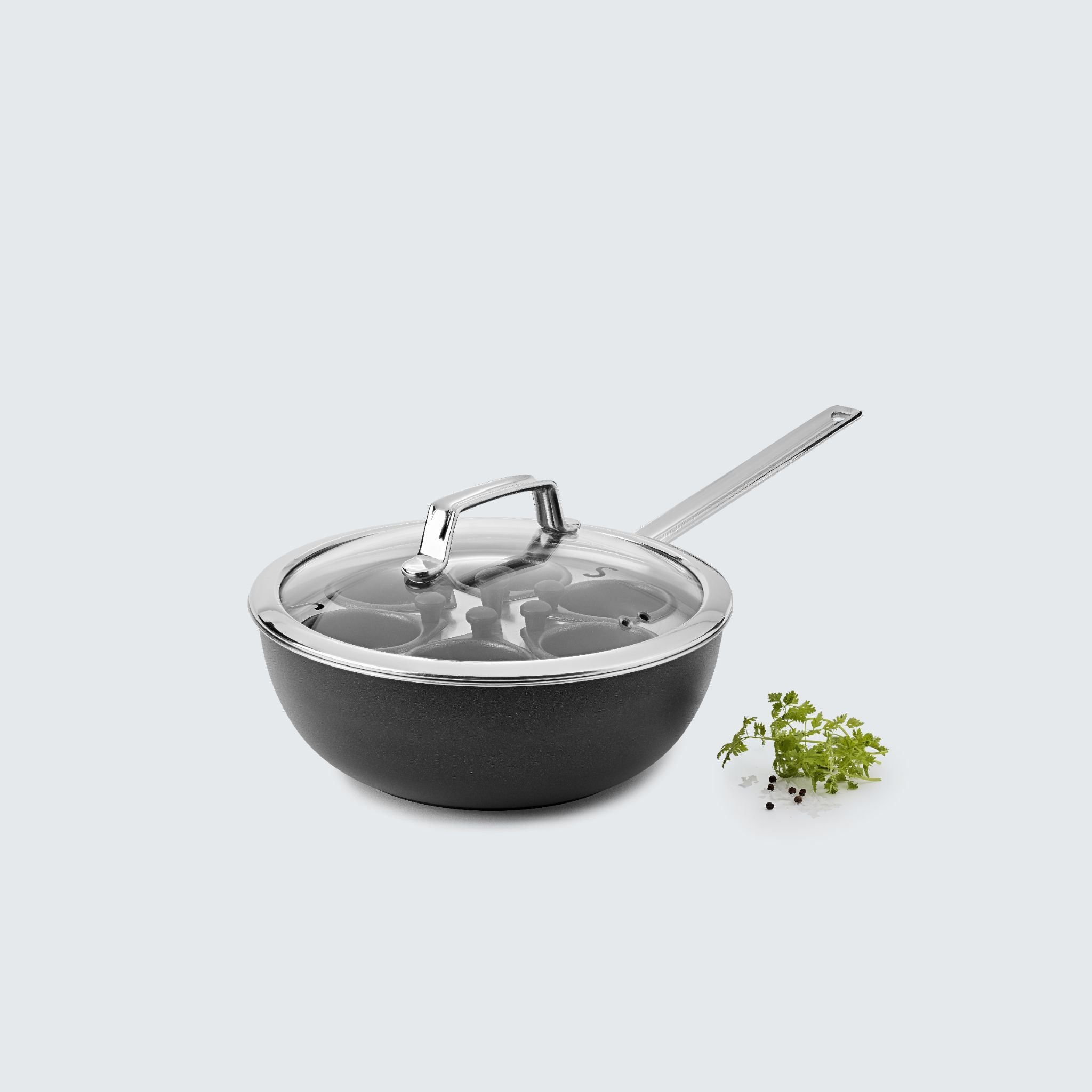 SCANPAN TechnIQ 22cm Glass Lid