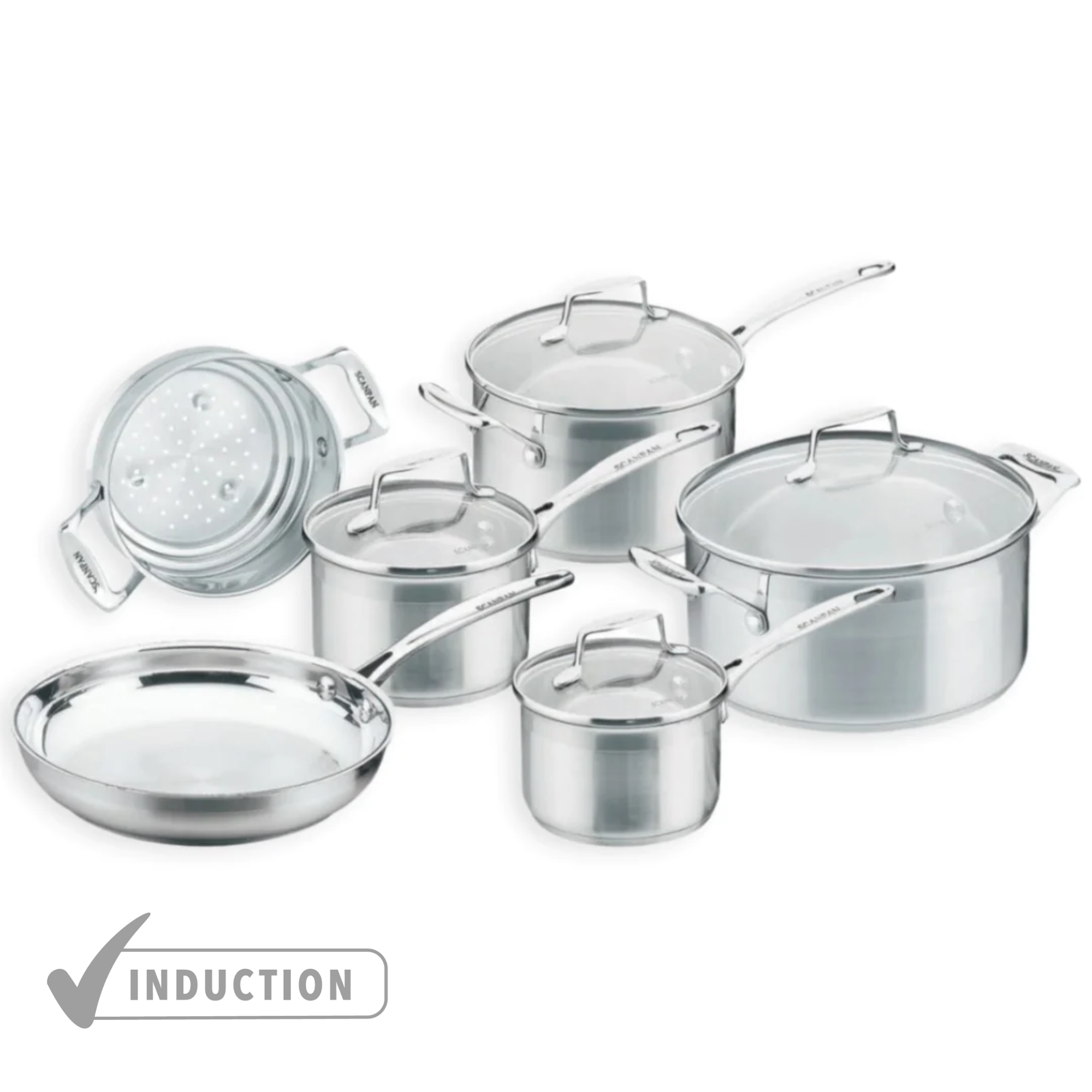 SCANPAN Impact 6pc Cookware Set