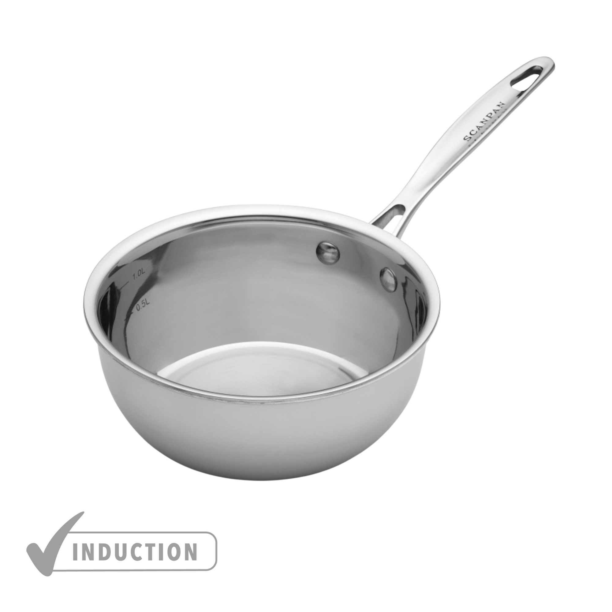 SCANPAN Fusion 5 Sauteuse Pan 22cm