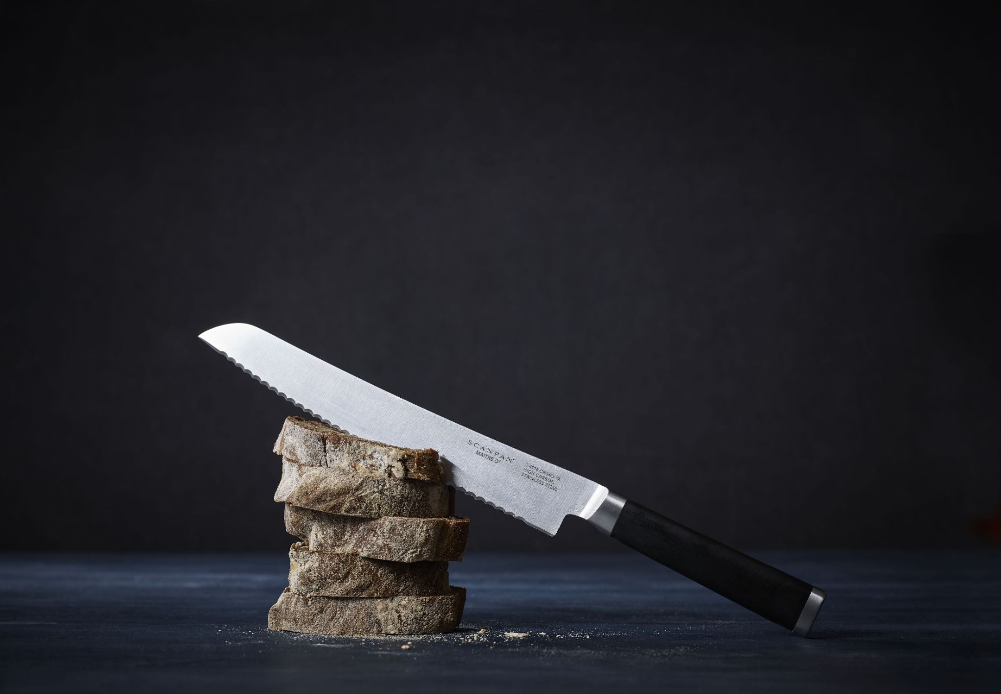 SCANPAN Maitre D Bread Knife 23cm