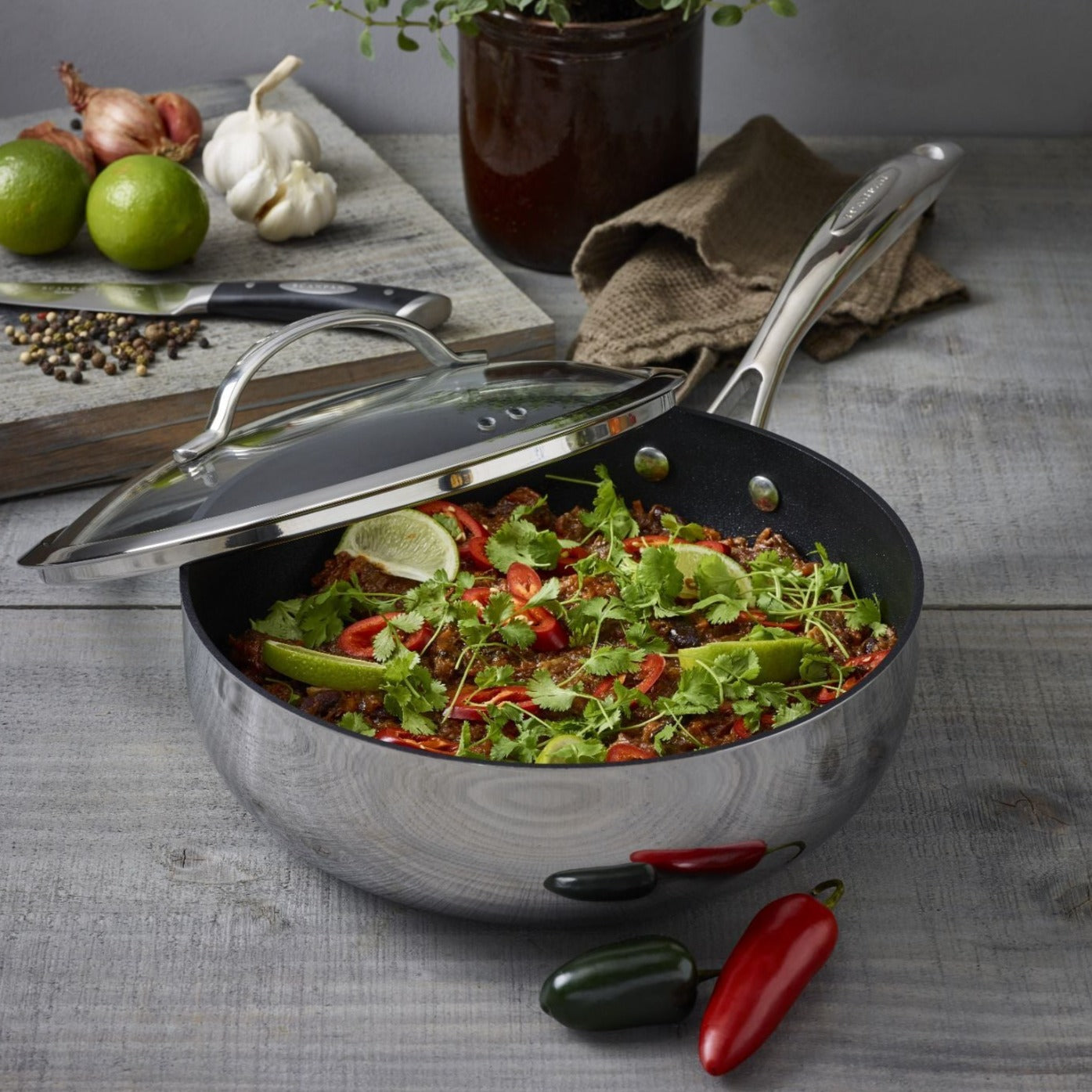 SCANPAN HaptIQ Saute Pan 28cm