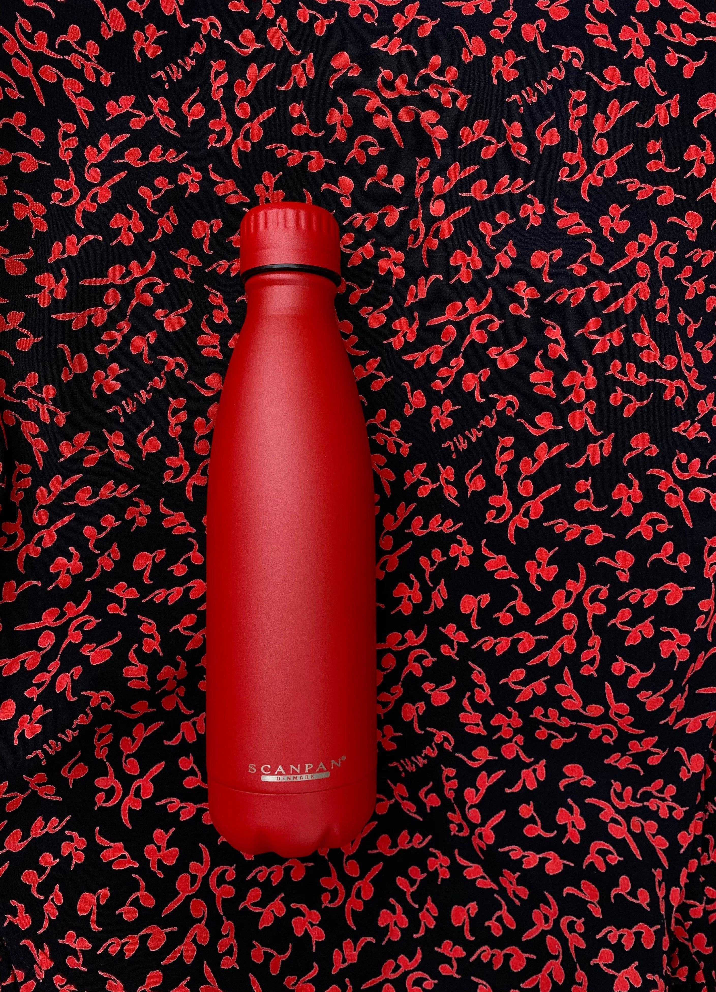 SCANPAN To Go 500ml Bottle - Reynolde Red