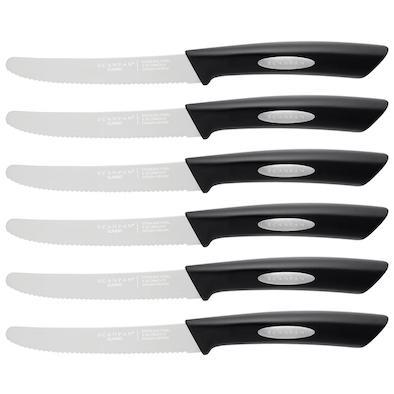 SCANPAN 6pc Steak Knife Set  - Classic