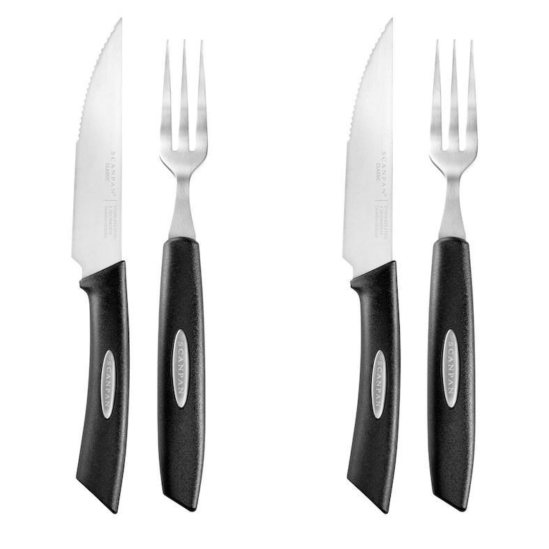 SCANPAN Classic Knives Texas Steak Set 4pc