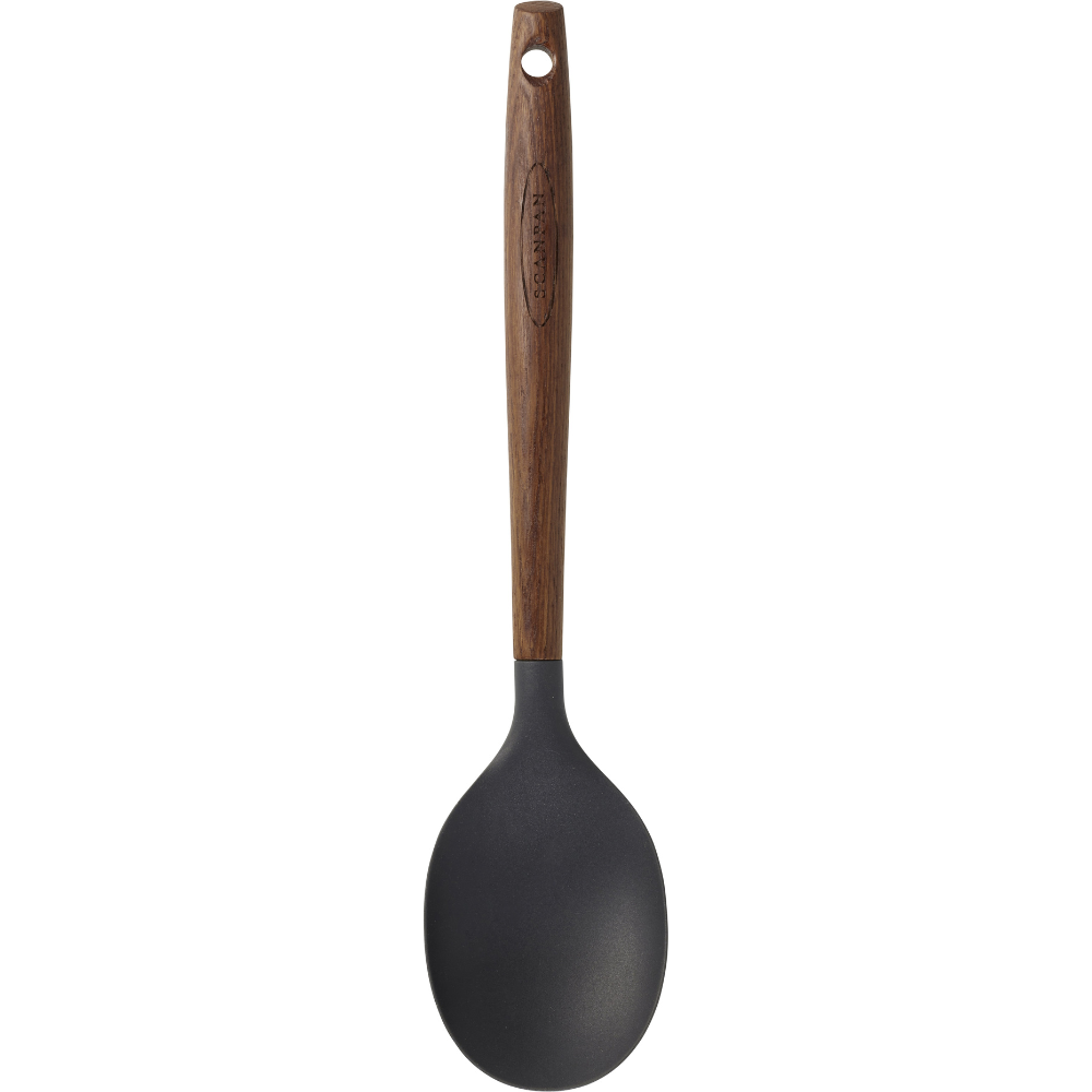 NEW SCANPAN Carbonised Ash 31cm Spoon