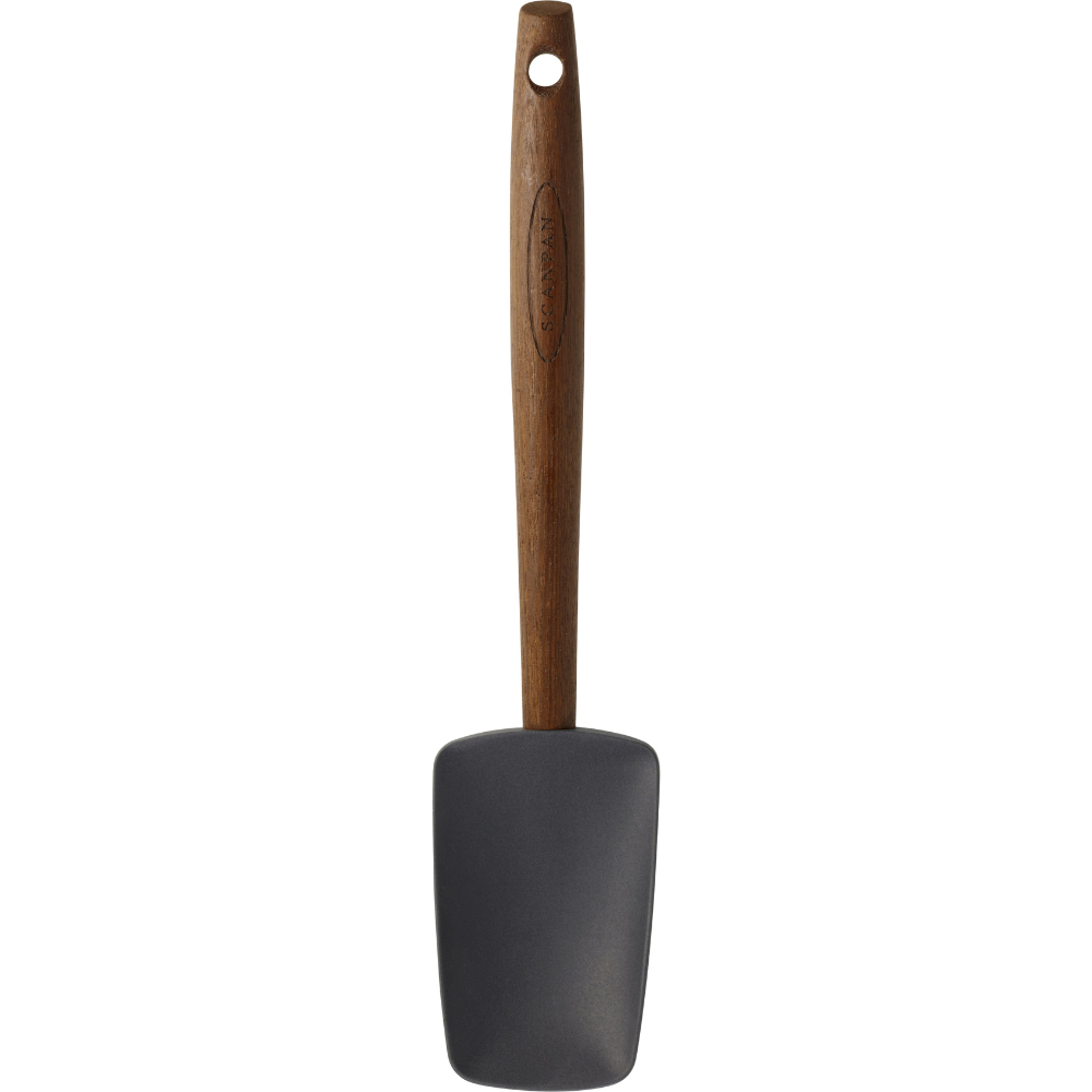 NEW SCANPAN Carbonised Ash 28cm Spatula Spoon