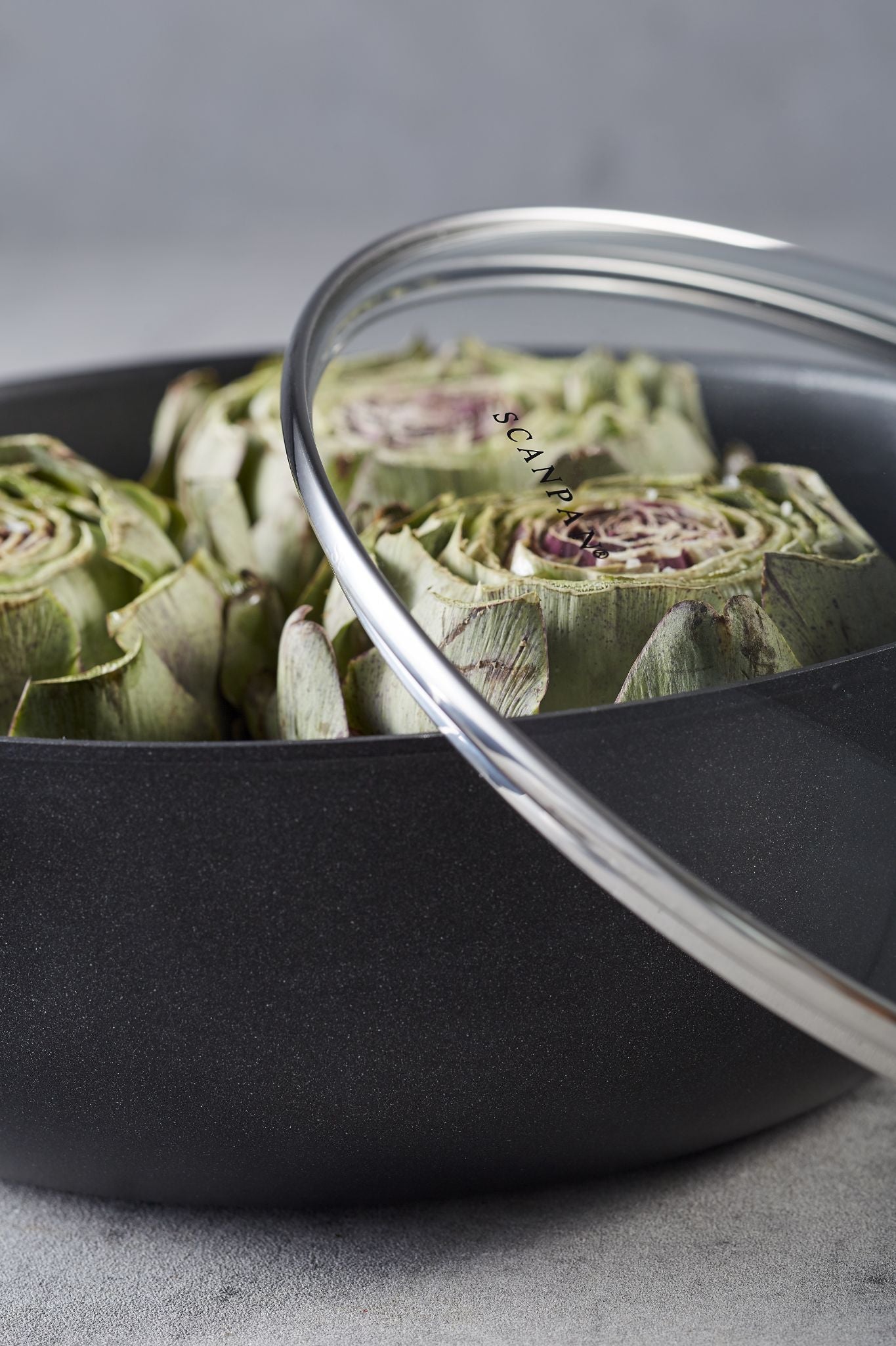 SCANPAN Classic Glass Lid 16cm